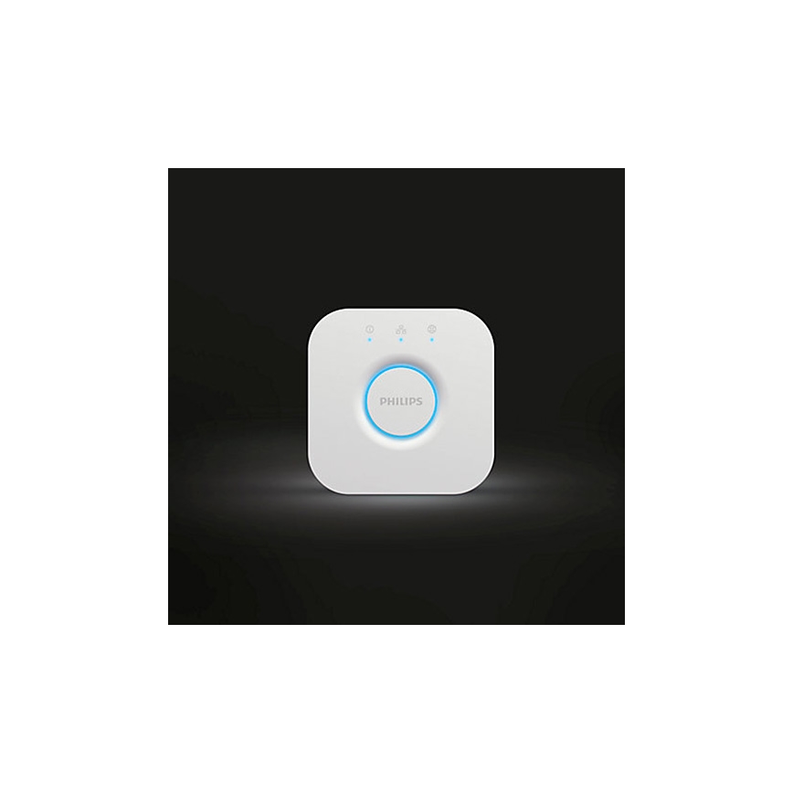 Setti 2x himmennettävää Philips Hue WHITE AMBIANCE GU10 LED-lamppua 4,2W/230V 2200-6500K + Hue Bridge