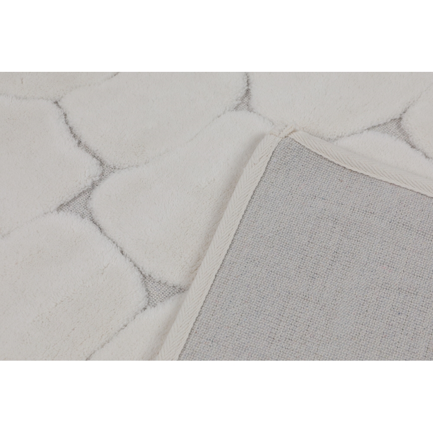 SETTI 2x Kylpyhuonematto LINO 60/100 cm beige