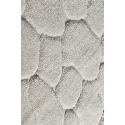 SETTI 2x Kylpyhuonematto LINO 60/100 cm kermanvärinen