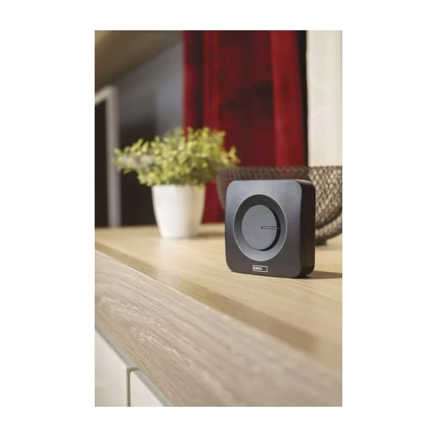 SETTI 2x Langaton akkukäyttöinen ovikello 3xAAA + 1xA23 IP56