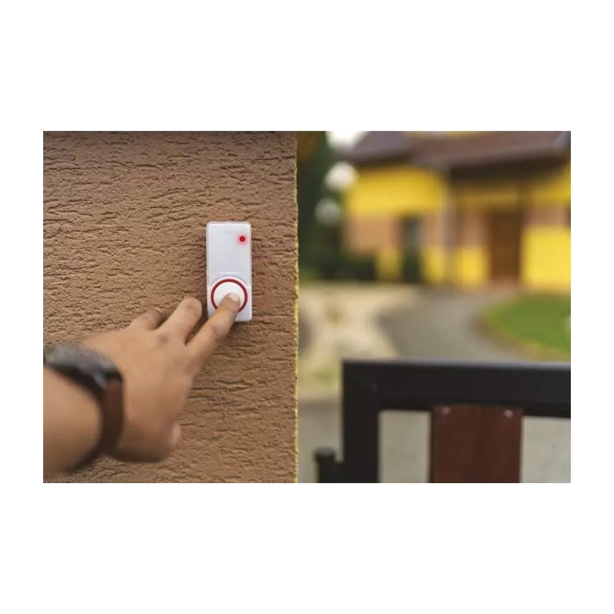 SETTI 2x Langaton ovikello 230V IP44