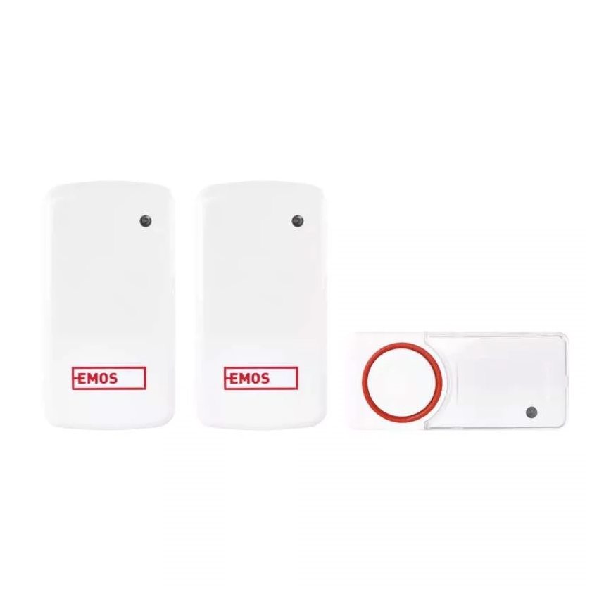 SETTI 2x Langaton ovikello 230V IP44