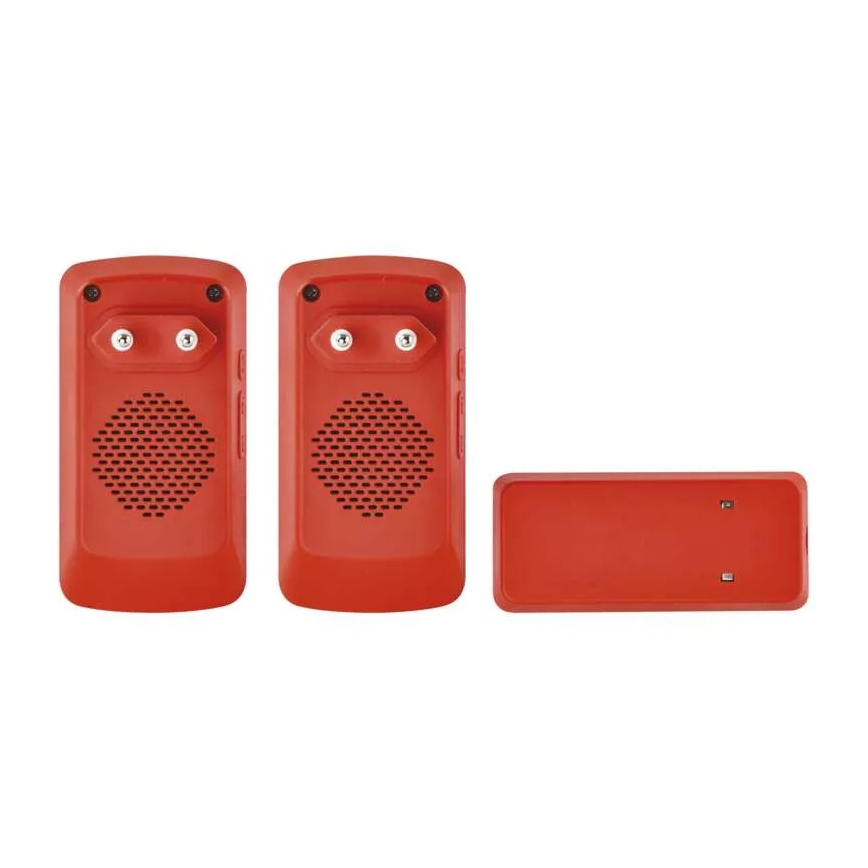 SETTI 2x Langaton ovikello 230V IP44