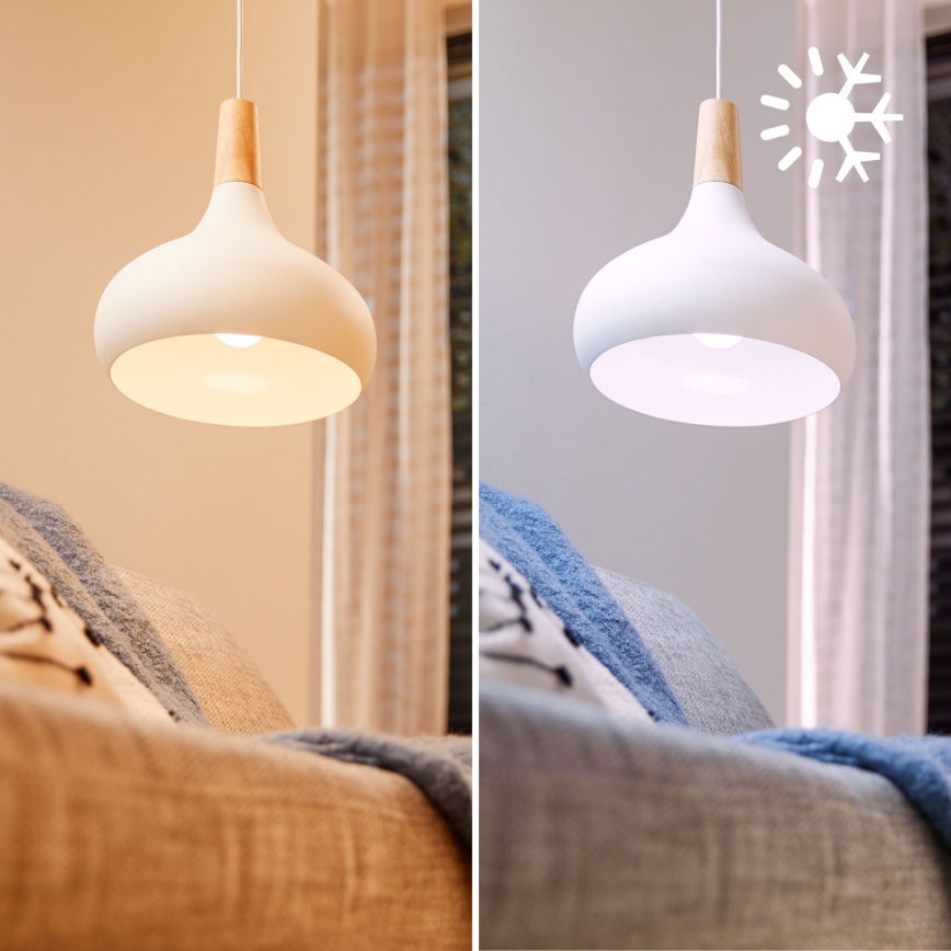 2 kpl Philips SMART A60 E27 himmennettävä RGB-LED-lamppu 8,5W/230V 2200-6500K