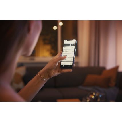 SETTI 2x LED-himmennettävä polttimo Philips Hue WHITE P45 E14/5,5W/230V 2700K