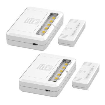 SETTI 2x LED Kaappivalaistus LED/0,5W/2xAAA