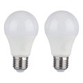 SETTI 2x LED-polttimo A60 E27/9W/230V 3000/4000/6400K