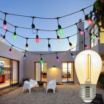 SETTI 2x LED Polttimo PARTY E27/0,3W/36V