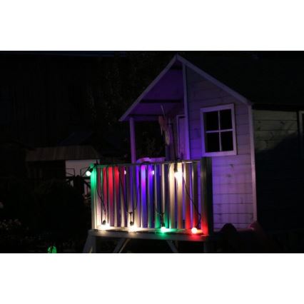 SETTI 2x LED-polttimo PARTY E27/0,5W/36V sininen