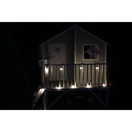 SETTI 2x LED-polttimo PARTY E27/0,5W/36V valkoinen