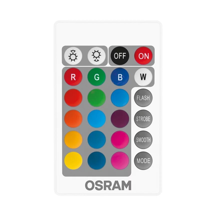 SETTI 2x LED RGBW Himmennettävä polttimo B38 E14/4,9W/230V 2700K + kauko-ohjaus - Osram