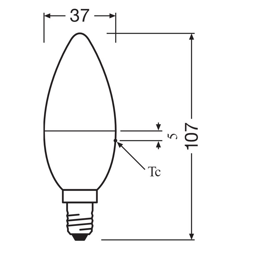 SETTI 2x LED RGBW Himmennettävä polttimo B38 E14/4,9W/230V 2700K + kauko-ohjaus - Osram