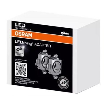 SETTI 2x LEDriving Adapteri H7 - Osram