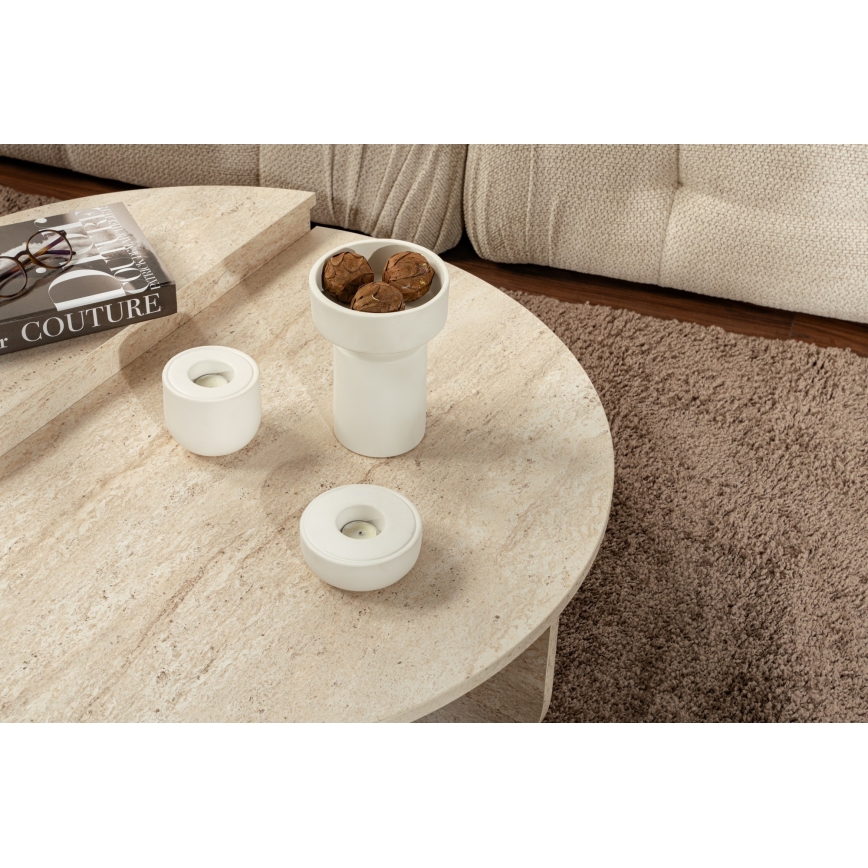 SETTI 2x ORION-sohvapöytä beige