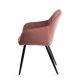 SETTI 2x Ruokapöydän tuoli RICO vaaleanpunainen