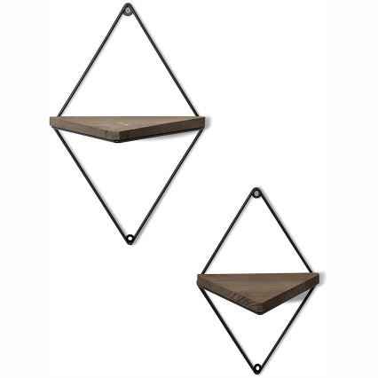 SETTI 2x Seinähylly kuusi