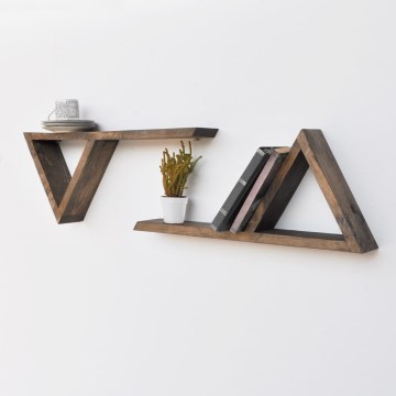 SETTI 2x Seinähylly kuusi