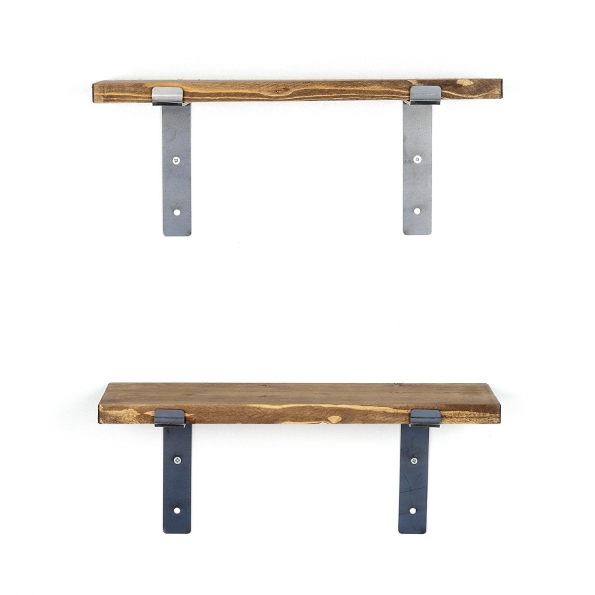 SETTI 2x Seinähylly kuusi