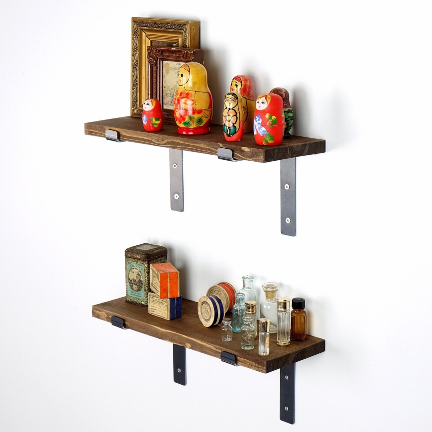 SETTi 2x Seinähylly kuusi