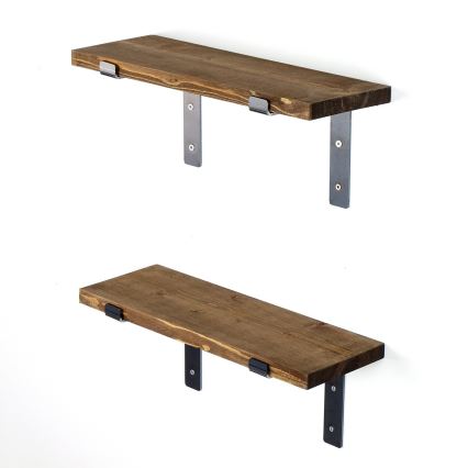 SETTi 2x Seinähylly kuusi