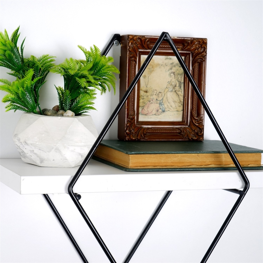 SETTI 2x Seinähylly valkoinen