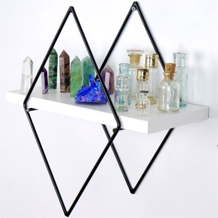 SETTI 2x Seinähylly valkoinen