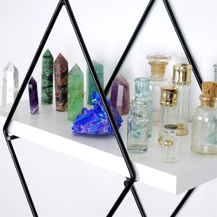 SETTI 2x Seinähylly valkoinen