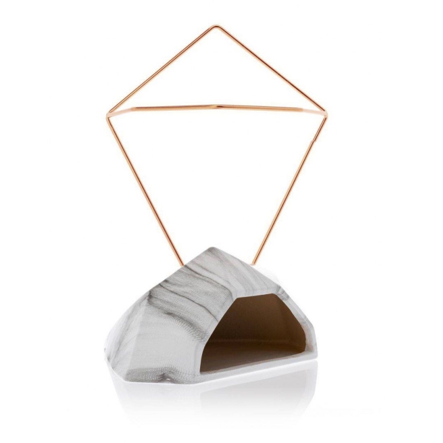 SETTI 2x Seinäkukkaruukku SEMELA 23x20 cm kulta