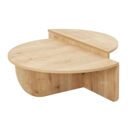 SETTI 2x Sohvapöytä PODIUM ruskea