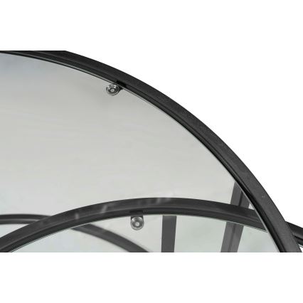 SETTI 2x Sohvapöytä TOKYO halkaisija 60/80 cm musta