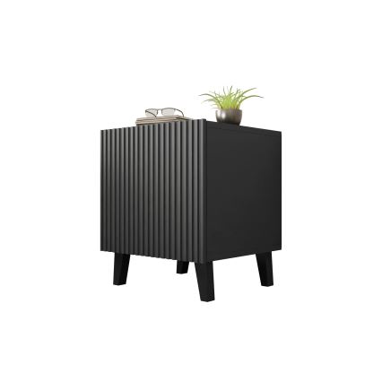 SETTI 2x Yöpöytä VAMOS 52x45 cm antrasiitti