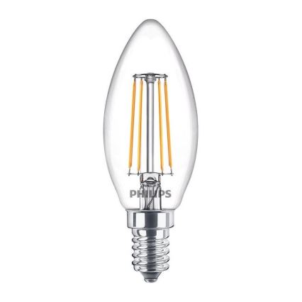 Setti 3 kpl LED-lamppuja VINTAGE Philips B35 E14/4,3W/230V 2700K