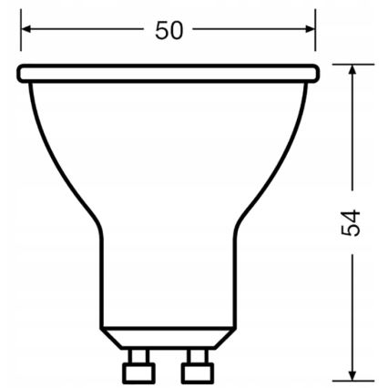 Setti 3 kpl LED-reflektorilamppua PAR16 GU10/6,9W/230V 4000K 60° - Osram