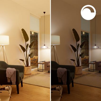 SETTI 3x Himmennettävä LED RGB -lamppu Philips SMART C37 E14/4,9W/230V 2200-6500K CRI 90