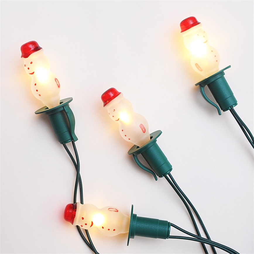 SETTI 3 x Vaihtolamppu FIGURINE E10/20V/0,1A valkoinen Valmistettu EU