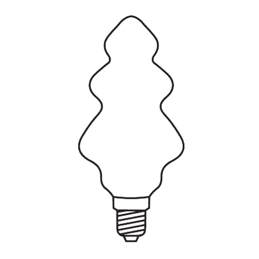 SETTI 3 x Vaihtolamppu TREE E10/20V/0,1A värikäs Valmistettu EU
