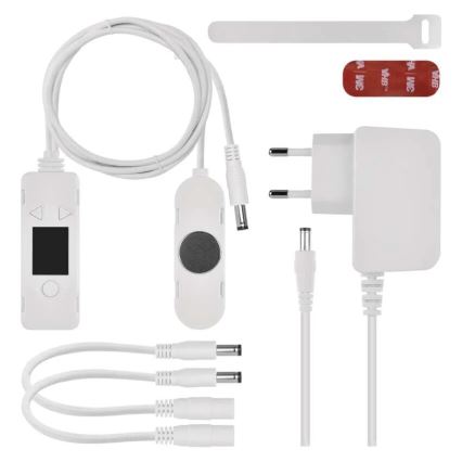 SETTI 3x Jäähdyttimen tuuletin 5/230V valkoinen