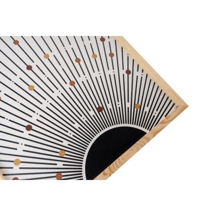 SETTI 3x Kuva valokuvakehyksessä 50x70 cm beige/ruskea