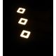 SETTI 3x LED Himmennettävä keittiökaapin valo CORTINA LED/2,4W/230V+ kaukosäädin