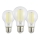 Setti 3x LED-lamppu Vintage A60 E27/7,2W/230V 2700K - Eglo 110438