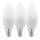 SETTI 3x LED-polttimo C37 E14/6W/230V 3000K - Eglo 12884