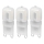 SETTI 3x LED-polttimo ECOLINE G9/2,5W/230V 3000K - Brilagi