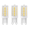 SETTI 3x LED-polttimo ECOLINE G9/3,5W/230V 3000K - Brilagi