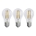 SETTI 3x LED-polttimo FILAMENT A60 E27/3,8W/230V 2700K Energialuokka A