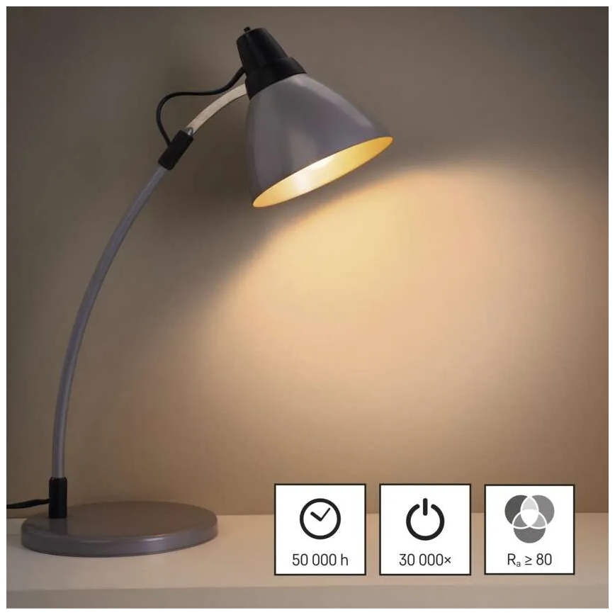 SETTI 3x LED-polttimo FILAMENT A60 E27/3,8W/230V 2700K Energialuokka A