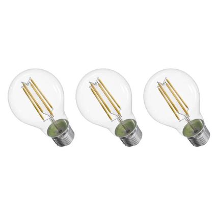 SETTI 3x LED-polttimo FILAMENT A60 E27/3,8W/230V 4000K Energialuokka A