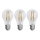 SETTI 3x LED-polttimo FILAMENT A60 E27/5W/230V 2700K Energialuokka A