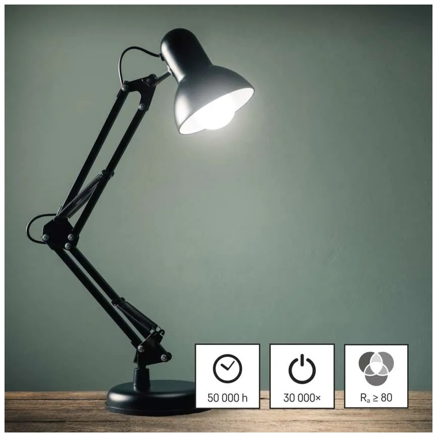 SETTI 3x LED-polttimo FILAMENT A60 E27/5W/230V 4000K Energialuokka A