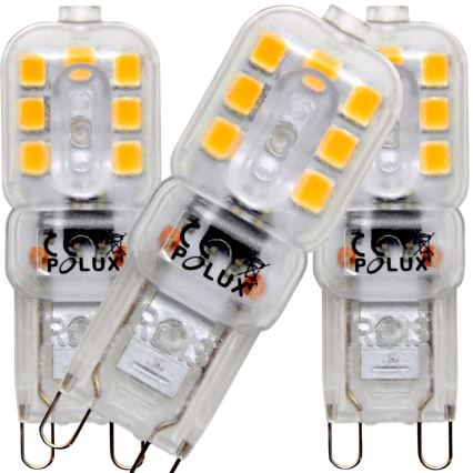 SETTI 3x LED-polttimo G9/2,5W/230V 3000K