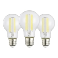 SETTI 3x LED-polttimo VINTAGE A60 E27/3,8W/230V 2700K - Eglo 110437